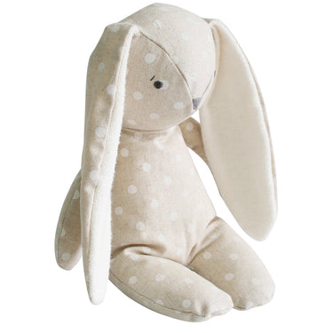 Floppy Bunny Linen White Spot